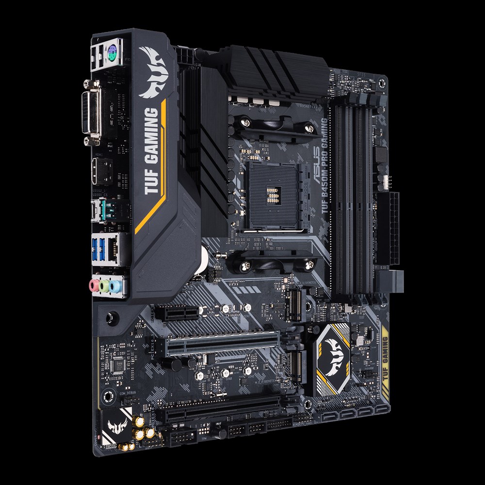 Asus TUF B450M-Pro Gaming - Motherboard Specifications On MotherboardDB